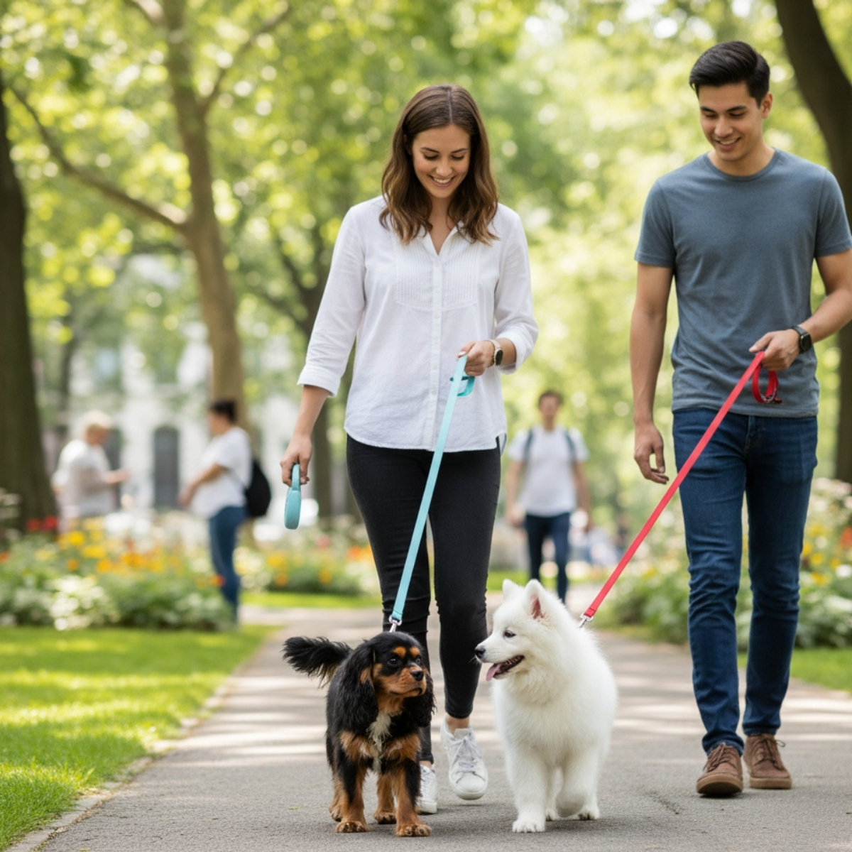 walking dogs